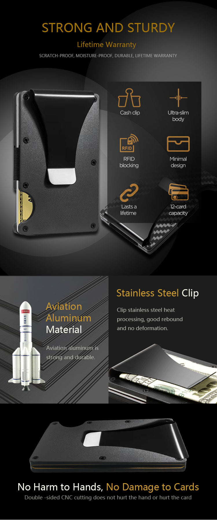 Minimalist Metal RFID