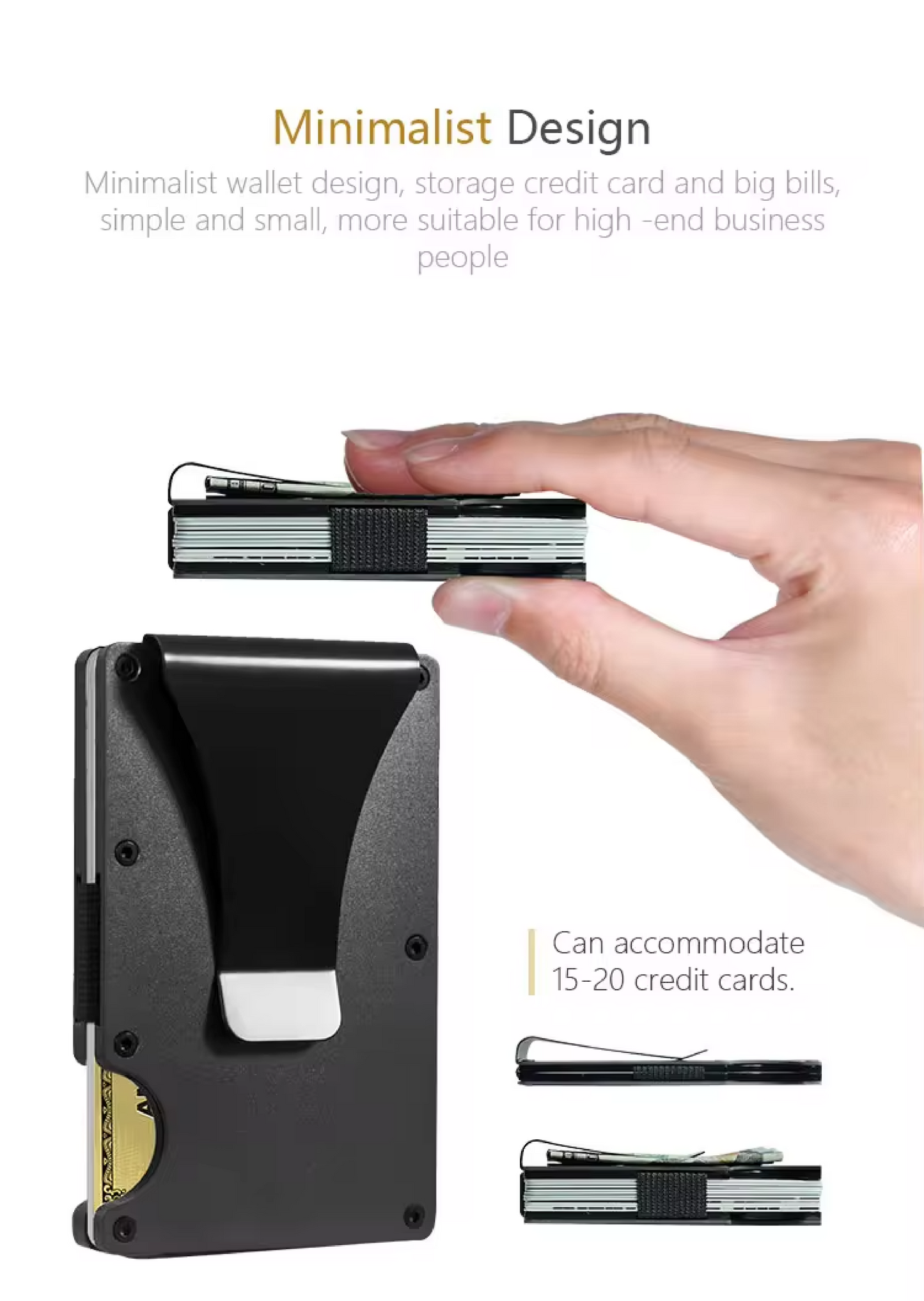 Minimalist Metal RFID